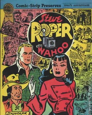 #ad Steve Roper and Chief Wahoo Comic Strip Preserves #1 VG 1986 Stock Image $10.50