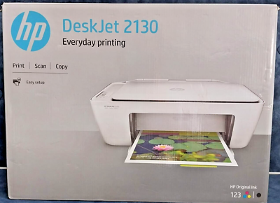 #ad HP Deskjet 2130 Inkjet Multifunction Color Printer $1.00