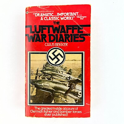 #ad Luftwaffe War Diaries: German Air Force in World War II Paperback Cajus Bekker $9.99