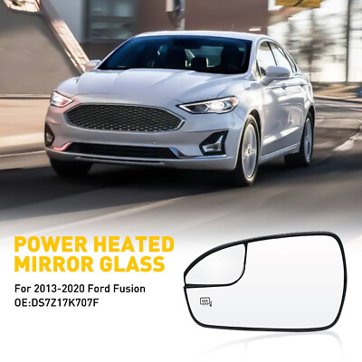 #ad For Ford Fusion 2013 Left Door 2020 Side Wing Mirror Glass Heated Back Power $12.99