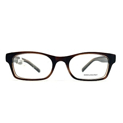 #ad KP 2004 BK CR Black Crystal Kids Rectangular Eyeglasses Frame 48 18 135 s2 $39.98