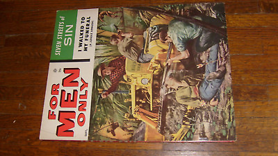 #ad vintage FOR MEN ONLY magazine SEPTEMBER 1955 BEAUTIFUL COPY $50.00