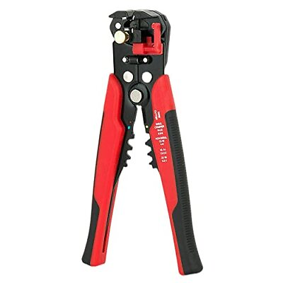 #ad 5 in 1 Self Adjusting Wire Stripper Cutter Wire Crimping Tool Wire Pliers for... $17.99