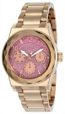 #ad Invicta 23614 Angel Quartz Crystal Accented Gemstone Dial Stainless Womens Watch $109.98