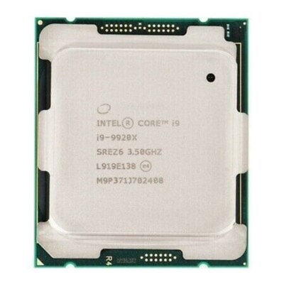 #ad Intel Core i9 9920X 3.50GHz 12 Core 24 Threads 19MB LGA2066 SREZ6 CPU Processor $350.00