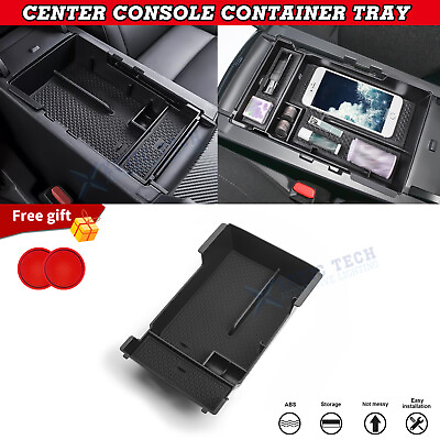 #ad For Mazda 3 2019 24 Center Console Tray Organizer Armrest Secondary Storage Box $15.99