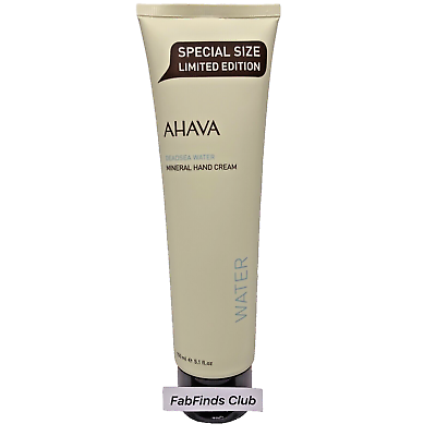 #ad AHAVA DeadSea Mineral Hand Cream Special Jumbo Size 5.1oz 150ml Sealed $23.98