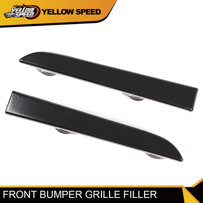 #ad FRONT BUMPER GRILLE HEADLIGHT FILLER TRIM PANELS FIT FOR TOYOTA TACOMA 2001 2004 $9.38
