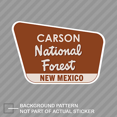#ad Carson National Forest New Mexico nm Sticker new mexico nm explore hike hiking $34.99