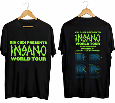 #ad Kid Cudi 2024 tour shirt Kid Cudi Insano World Tour 2024 Shirt $19.99