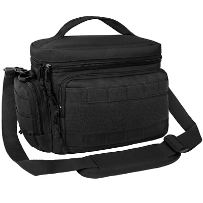#ad Tactical Lunch Bag Military Molle Insulated Lunch Box Leakproof Soft Cooler Men $29.99