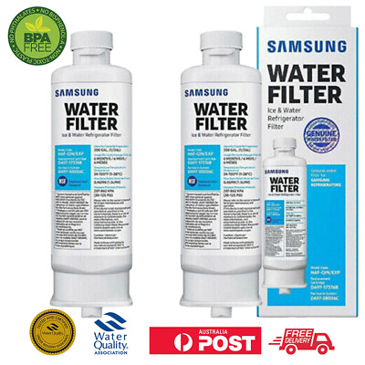 #ad 1 2Pcs Samsung Refrigerator DA97 17376B Replacement Water Filter Without Chip $10.93