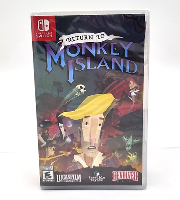 #ad Return to Monkey Island Nintendo Switch 2022 Brand New Factory Sealed US Ver. $63.00
