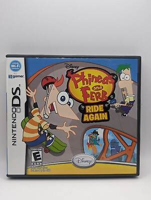 #ad Nintendo DS Phineas and Ferb: Ride Again Complete in Box w Manual $12.99