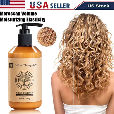 #ad NEW Long Lasting Styling Moroccan Volume Moisturizing Elasticity Cream $14.99