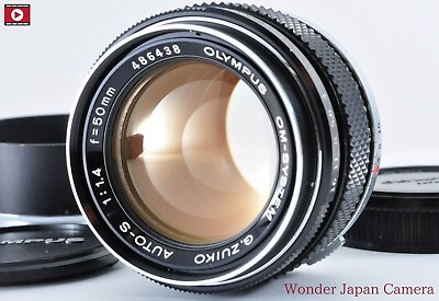 #ad Near Mint OLYMPUS OM SYSTEM G.ZUIKO AUTO S 50mm f 1.4 MF Lens Japan *040599 $129.90