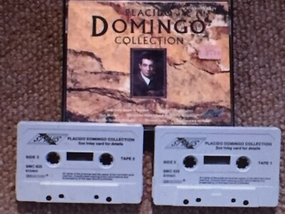 #ad  THE PLACIDO DOMINGO COLLECTION Double Cassette Tape **TAPES AS NEW**  GBP 3.99