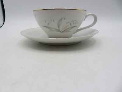 #ad Kaysons Fine China Golden Rhapsody Coffee Tea Cup and Saucer Set 1961 Japan $6.00