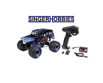 #ad LOSI LOS01026T2 1 18 Mini LMT 4X4 Brushed RTR RC Monster Truck Son Uva Digger HH $269.99