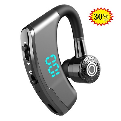 #ad New V9 Wireless Bluetooth 5.0 Headset Sports Headphone Earphone Handsfree U8V5 $4.14