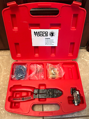 #ad NEW Matco Tools Micro Butane TORCH Wire Stripper Crimping Pliers Set Lot Case $150.00