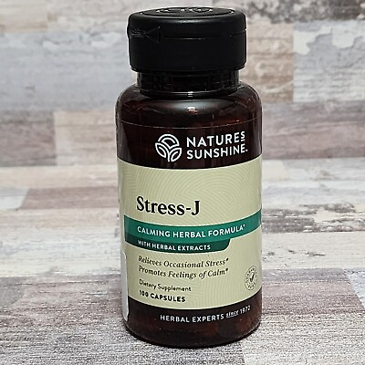 #ad Natures Sunshine Stress Calming Herbal Formula Exp. 5 2025 $25.00
