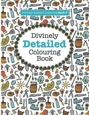 #ad Divinely Detailed Colouring Book 4 by Elizabeth James English Paperback Book $16.80