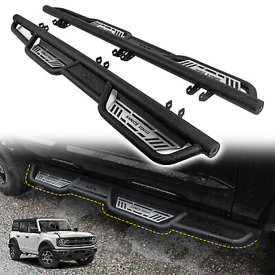 #ad 2x Side Step Nerf Bar Running Board Replacement for Ford Bronco 4 Door 2021 2023 $225.99