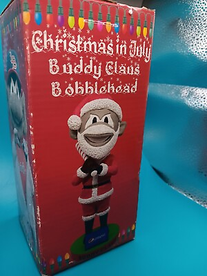 #ad Cincinnati Reds Louisville Bats Buddy Claus Christmas Mascot Bobblehead $15.00