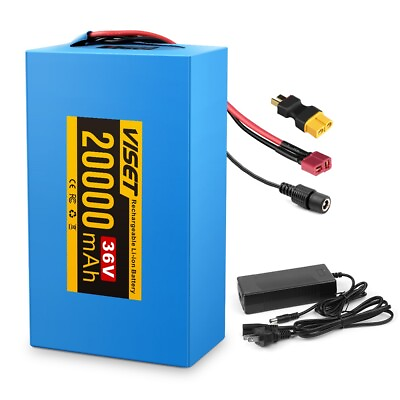#ad Blue 36V 20AH ebike Battery electric bicycle battery for 1000W 1200W E Bike $227.99