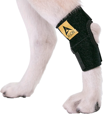 #ad Agon® Dog Canine Rear Hock Joint Brace Compression Wrap with Straps Dog for Back $30.99