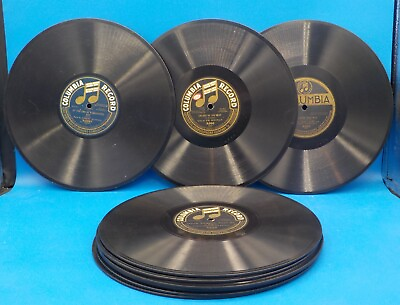 #ad Random Lot of 12 1910s 1950s POPULAR POP 78 RPM Records FREE SHIPPING $39.99