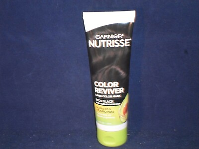 #ad Garnier Nutrisse Color Reviver 5 Min Hair Color Rich Black 4.2 oz B17 $6.95