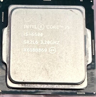 #ad Intel SR2L6 Core i5 6500 3.2GHz 6th Gen LGA1151 Socket Quad Core Processor $24.59