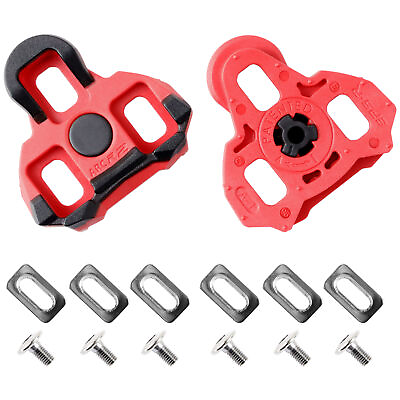 #ad CyclingDeal Road Bike Cleats 6 Degree Compatible with Look Keo amp; Garmin Vector AU $22.99