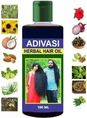 #ad NEW ADIVASI Herbal Premium quality hair fall control Hair Oil 100ml $11.15