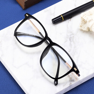 #ad Glasses Frames Fashionable Ultra light Full Rim Mens Womens Square Frames J $16.19