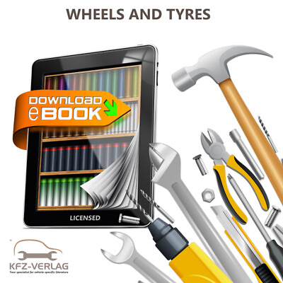 #ad Audi A4 type 8K 2007 2015 wheels and tyres repair workshop manual eBook pdf EUR 18.00