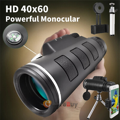 #ad 40x60 High Power Telescope Day Night Vision Monocular Outdoor Photo Monocular $9.67