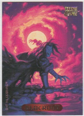 #ad N 1994 Marvel Masterpieces Comics Trading Card Black Blackout #10 $1.99