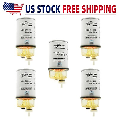 #ad 5PCS FS1242 Spin on Fuel Water Separator FilterReplaces 95242 31701062 86242 $88.90