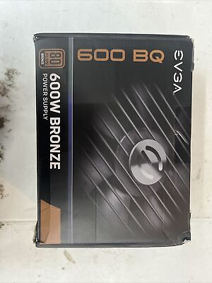 #ad EVGA 600BQ 80 Bronze 600W Semi Modular FDB Power Supply $44.99