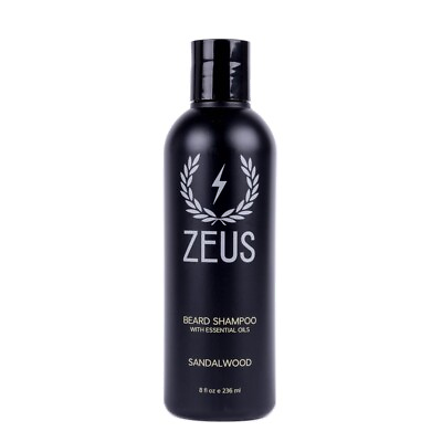 #ad ZEUS Beard Shampoo Wash Sandalwood Scent 8 fl oz $19.99