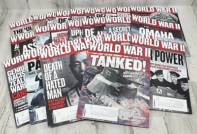 #ad World War II WW2 Magazine 2016 2022 Lot of 28 HISTORYNET $31.99