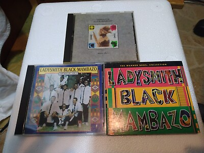 #ad Ladysmith Black Mambazo 3x CD lot Paul Simon African Music $15.00