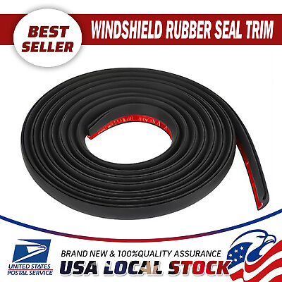 #ad 3m Seal Strip Trim For Car Front Rear Windshield Sunroof Weatherstrip Rubber USA $12.69