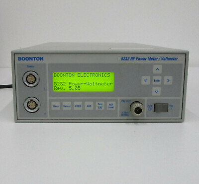 #ad Boonton electronics 5232 RF Power Meter Voltmeter $1528.98