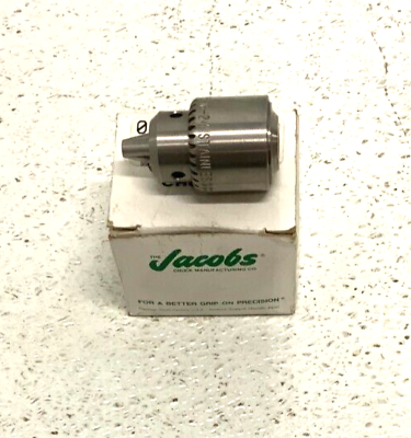 #ad NEW Jacobs 1BM 5 16 24 06627 Stainless Steel Keyed Drill Chuck 1 4quot; Cap 241C $82.69
