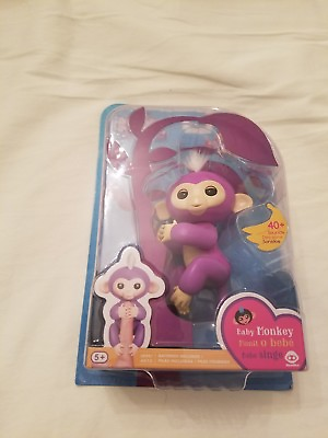 #ad TRUSTED Ships Today AUTHENTIC PURPLE MIA FINGERLINGS Monkey brand new NIB $19.95