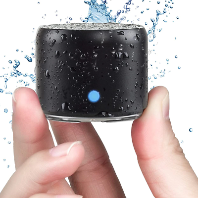 #ad EWA106 Mini Bluetooth Speaker with Travel CaseWaterproof Super Portable Speaker $32.56